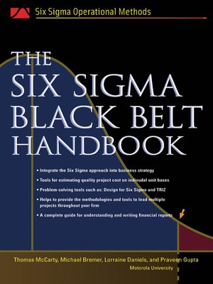 cover image of The Six Sigma Black Belt Handbook